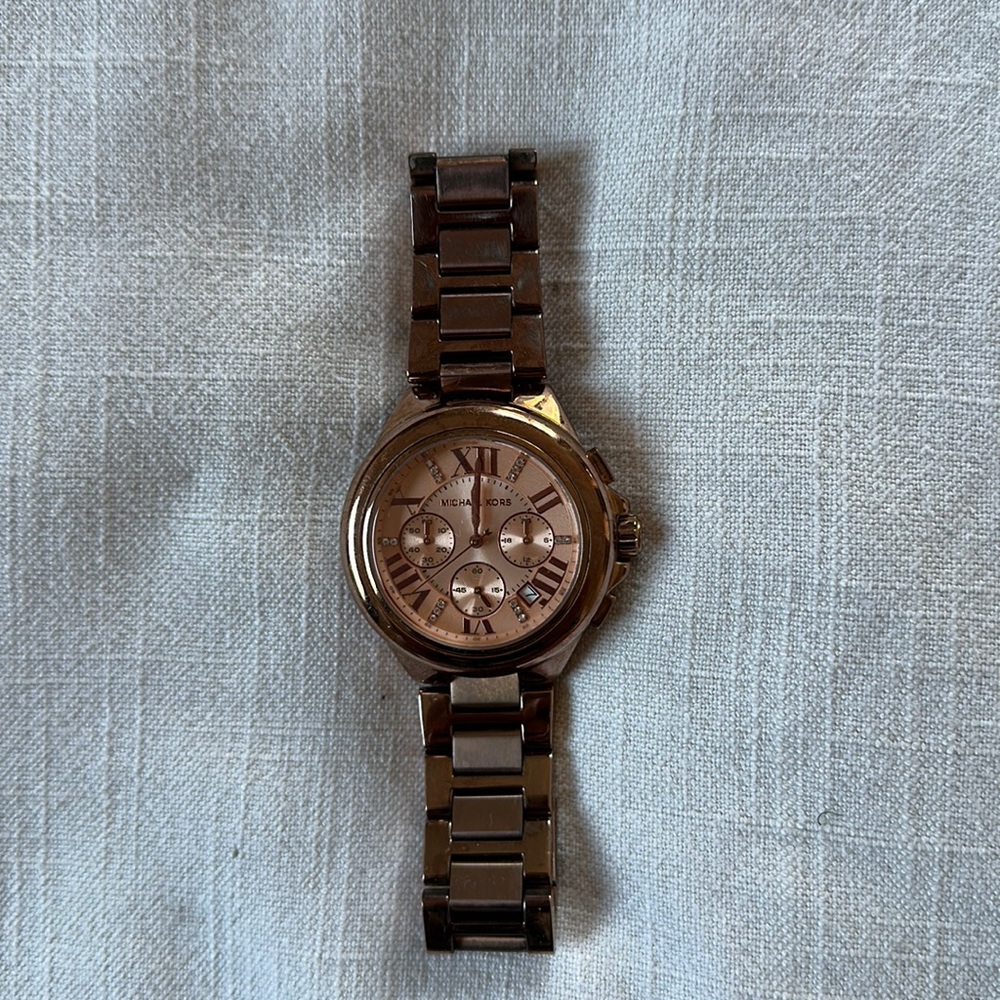 Rose Gold Michael Kors Watch